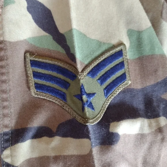 Camo Army Jacket with Boyscouts Of America Merits And Patches - Picture 14 of 16